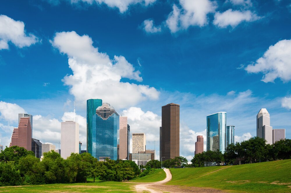 Busy London city street